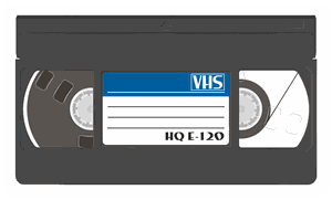 Classic VHS Tape sticker