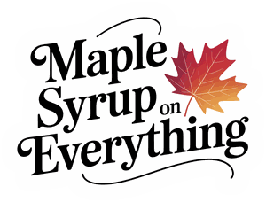 Maple Syrup on Everything sticker