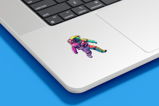 Astronaut Voyager Vinyl Sticker | Sticker Lodge