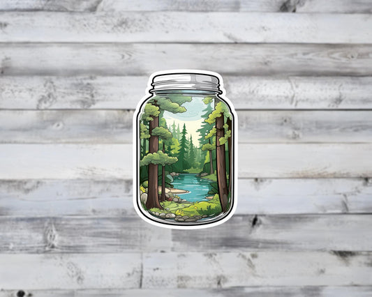 Nature Scenery Pack of Vinyl Stickers | Sticker Lodge