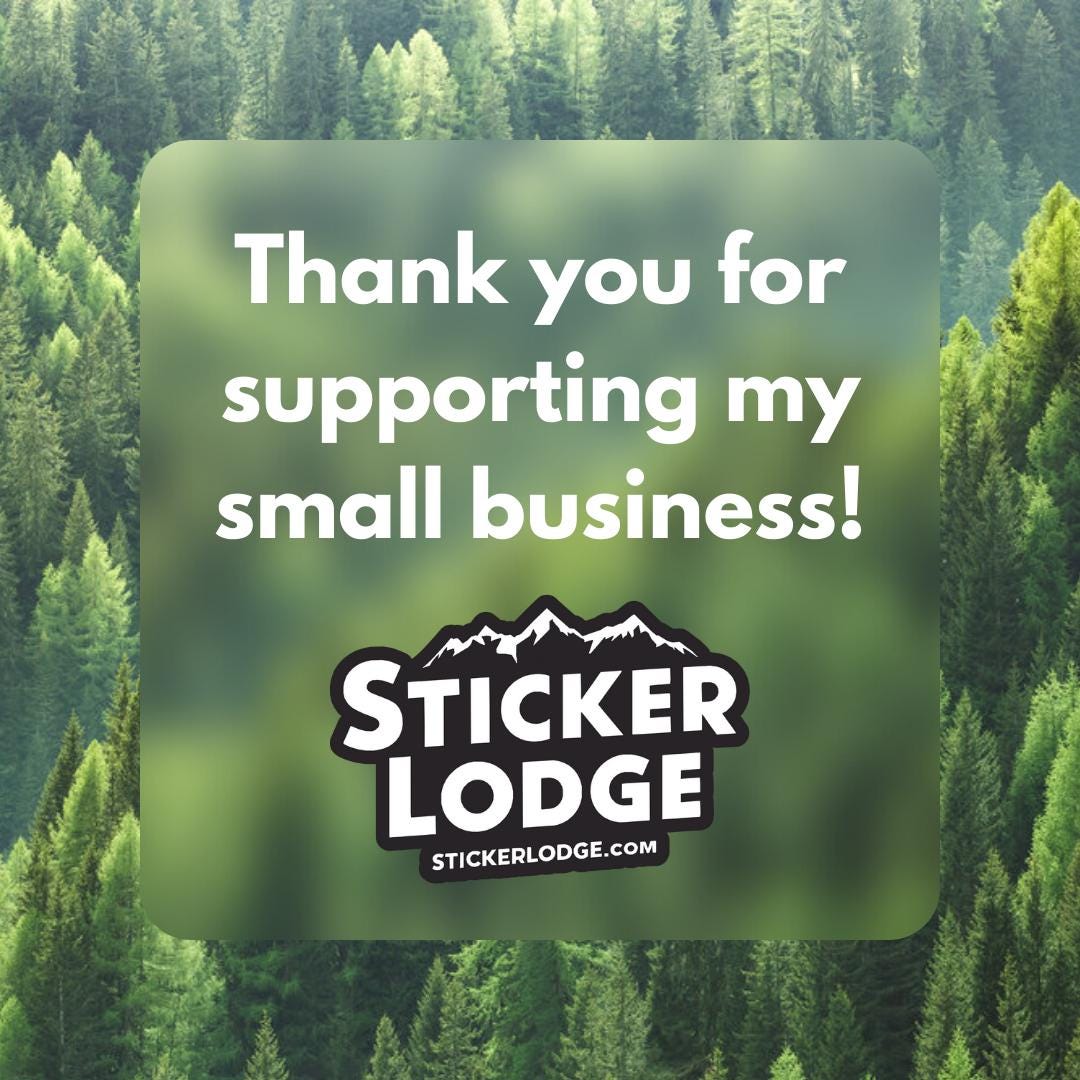 Nature Scenery Pack of Vinyl Stickers | Sticker Lodge