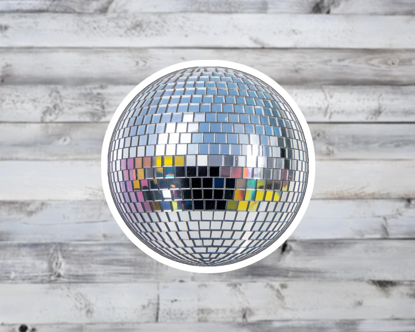 Disco Ball Vinyl Sticker | Sticker Lodge