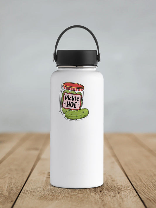Pickle Hoe Vinyl Sticker | Sticker Lodge