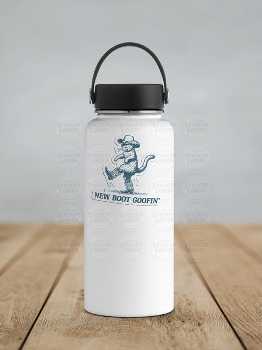 New Boot Goofin Vinyl Sticker | Sticker Lodge