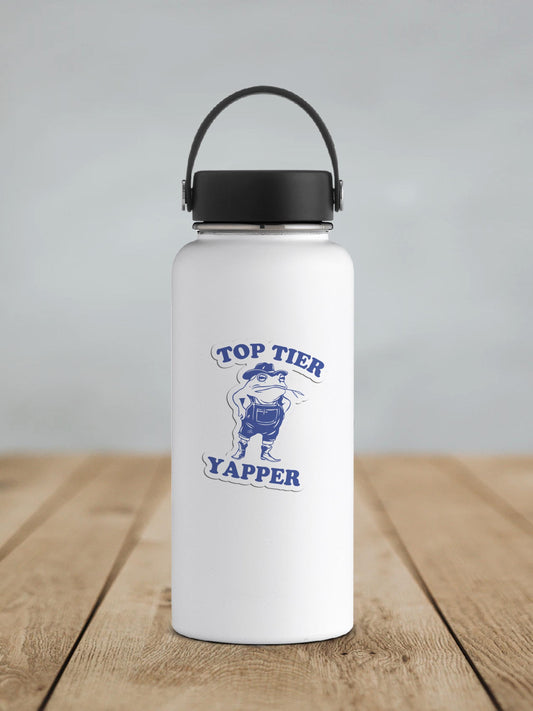 Top Tier Yapper Vinyl Sticker | Sticker Lodge