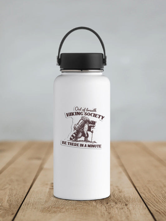 Out of Breath Hiking Society Vinyl Sticker | Sticker Lodge