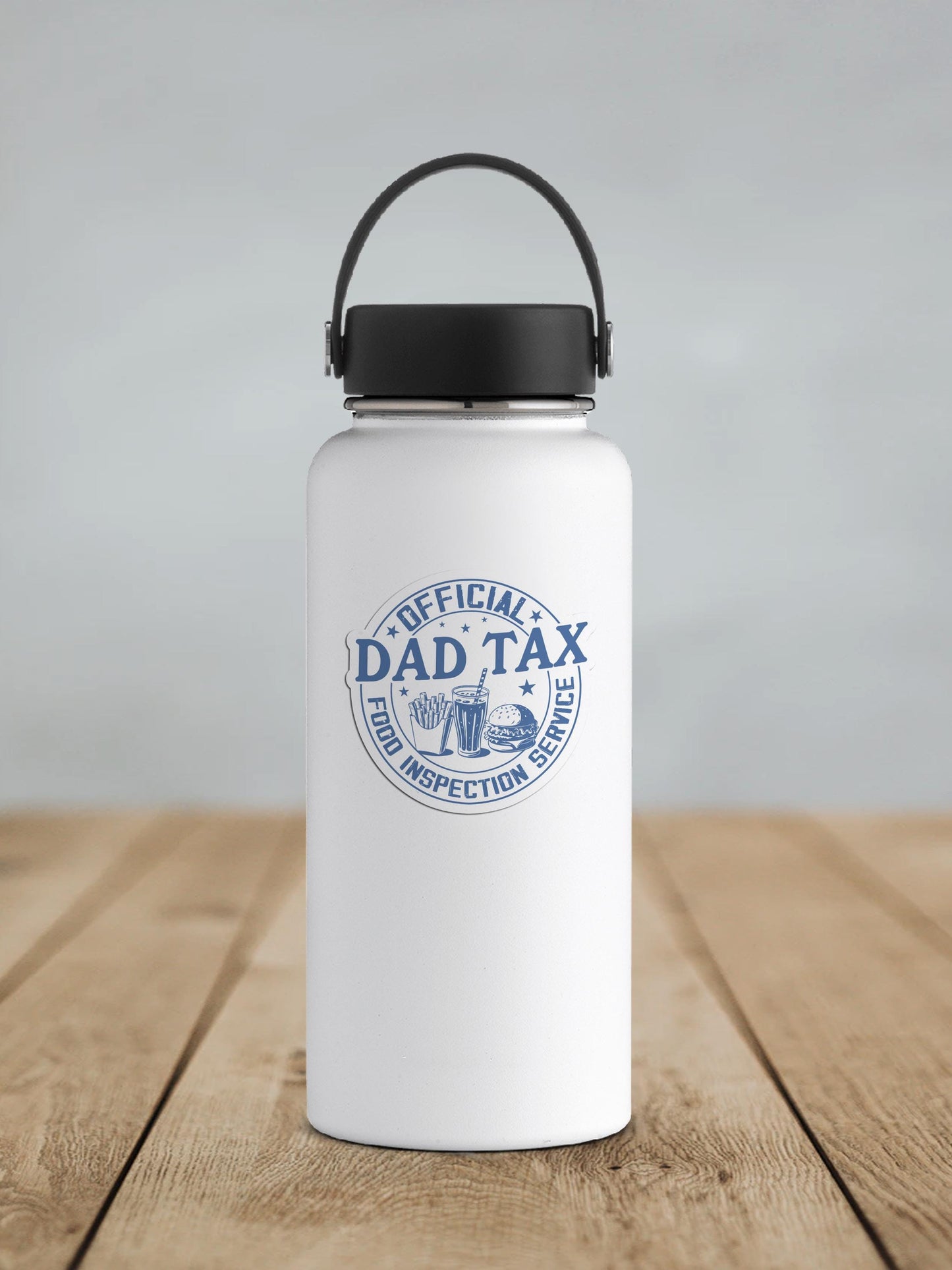 Dad Tax Food Inspection Service Vinyl Sticker | Sticker Lodge