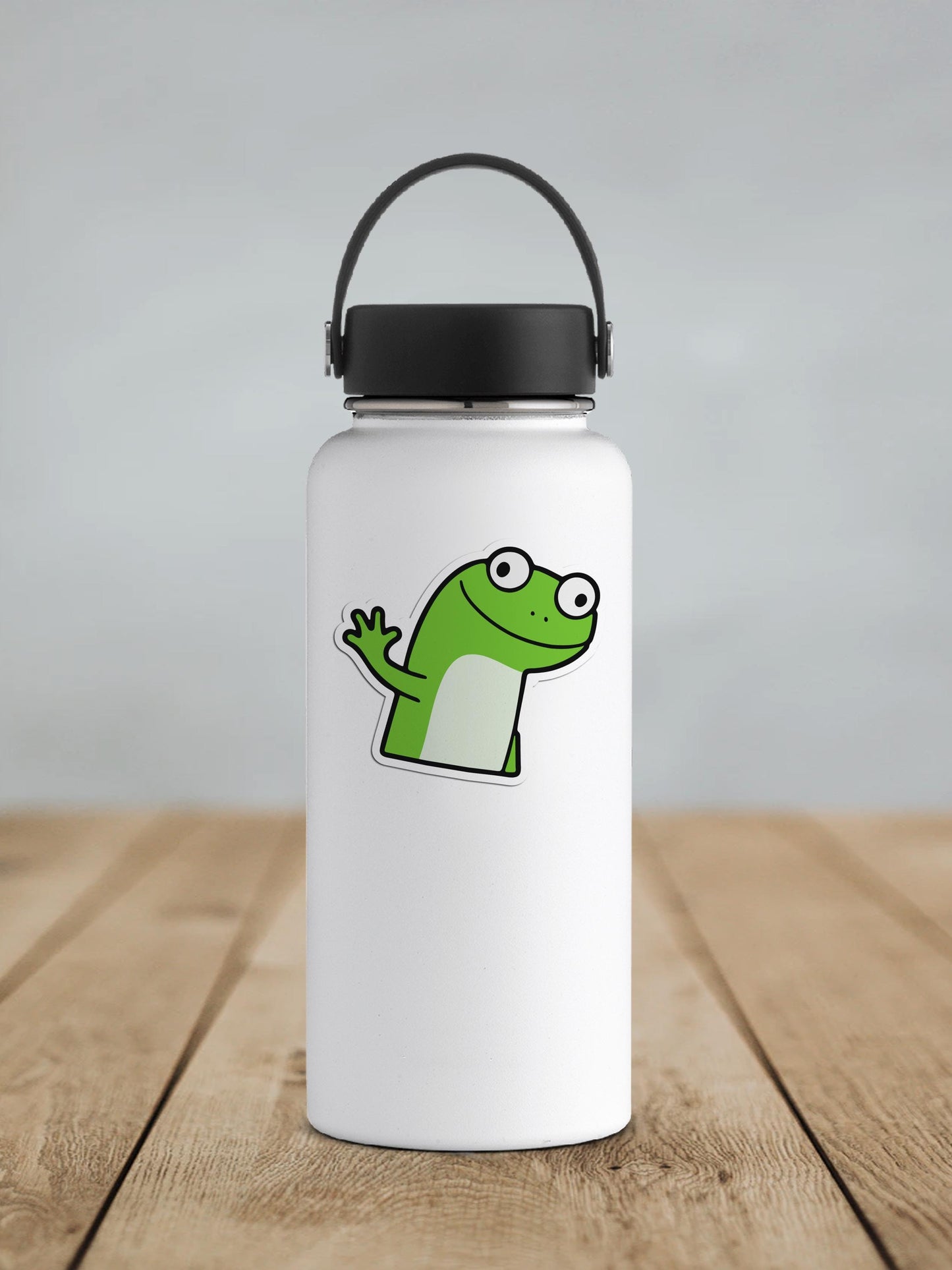Lizard Meme Vinyl Sticker | Sticker Lodge