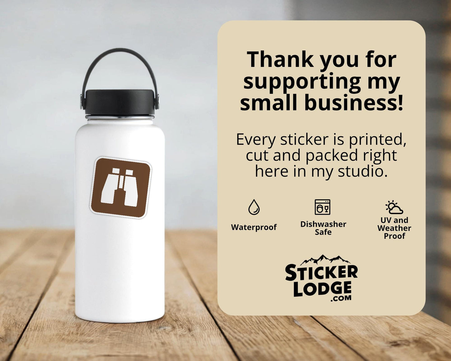 NPS Birding Vinyl Sticker | Sticker Lodge