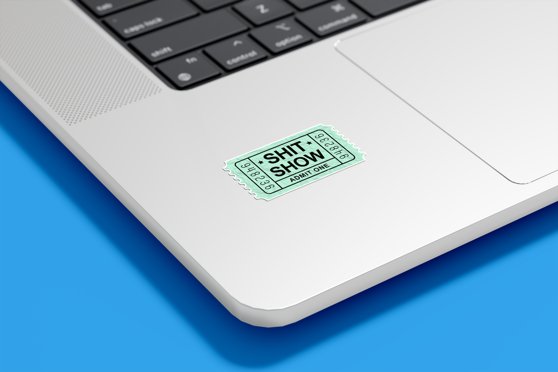 Shit Show Ticket Admit One Vinyl Sticker | Sticker Lodge