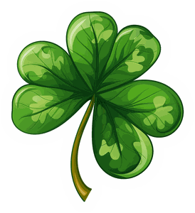 Lucky Shamrock sticker