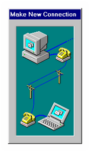 Nostalgic Windows 95 Dial Up sticker