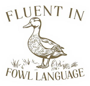 Fluent In Fowl Language sticker