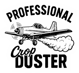 Professional Crop Duster sticker
