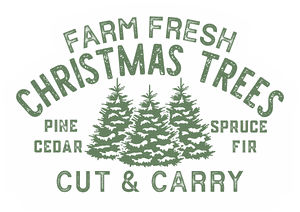 Farm Fresh Christmas Trees sticker