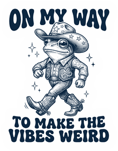 On My Way To Make The Vibes Weird sticker