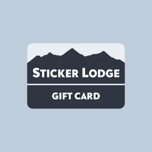 Sticker Lodge Gift Card sticker