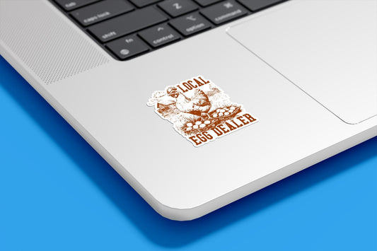 Local Egg Dealer Vinyl Sticker | Sticker Lodge
