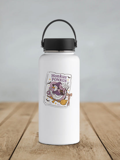Honkus Ponkus Goose Witch Vinyl Sticker | Sticker Lodge