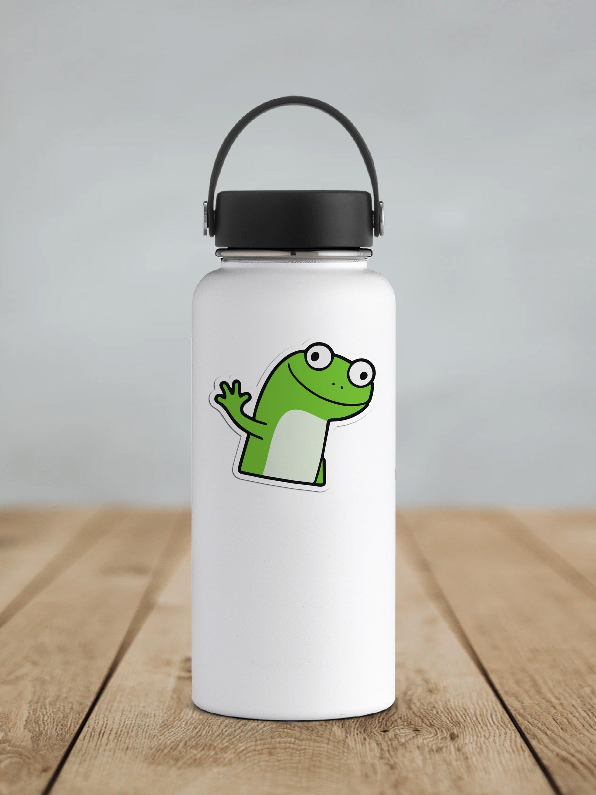 Lizard Meme Vinyl Sticker | Sticker Lodge