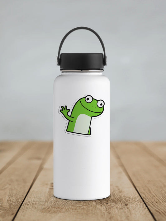 Lizard Meme Vinyl Sticker | Sticker Lodge