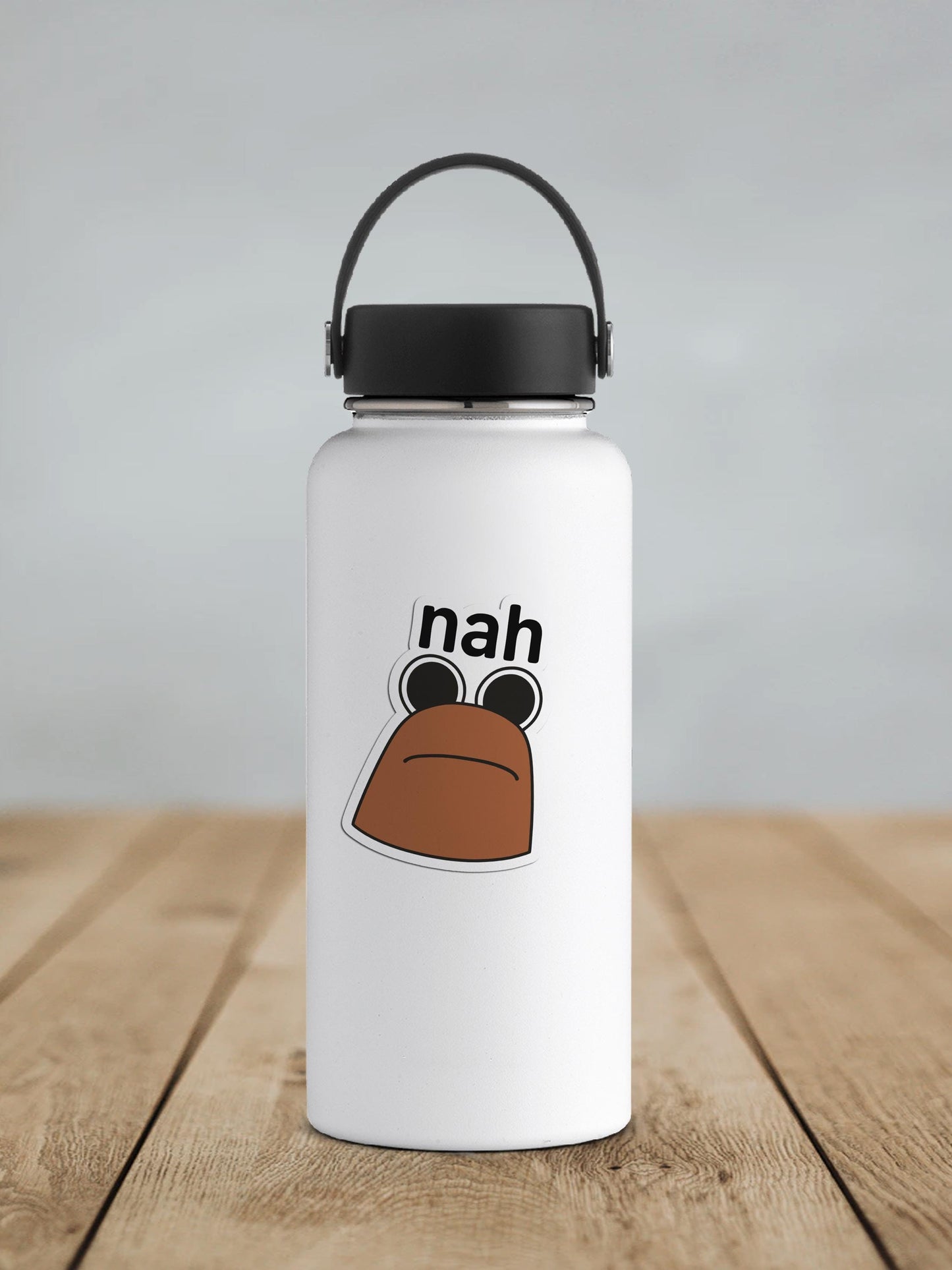 Nah Marcus The Worm Vinyl Sticker | Sticker Lodge