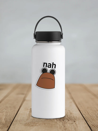 Nah Marcus The Worm Vinyl Sticker | Sticker Lodge