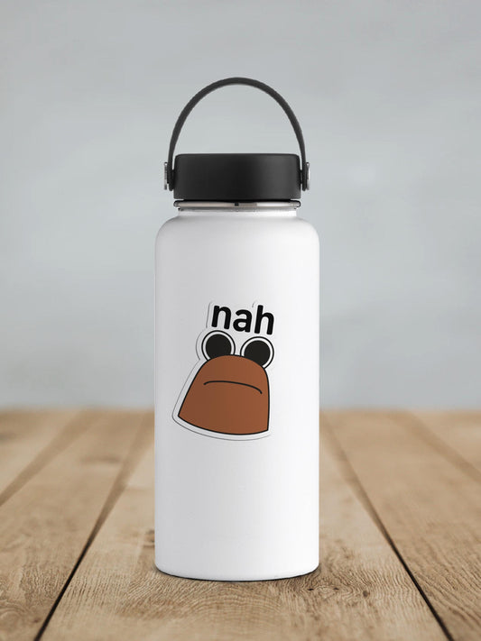 Nah Marcus The Worm Vinyl Sticker | Sticker Lodge