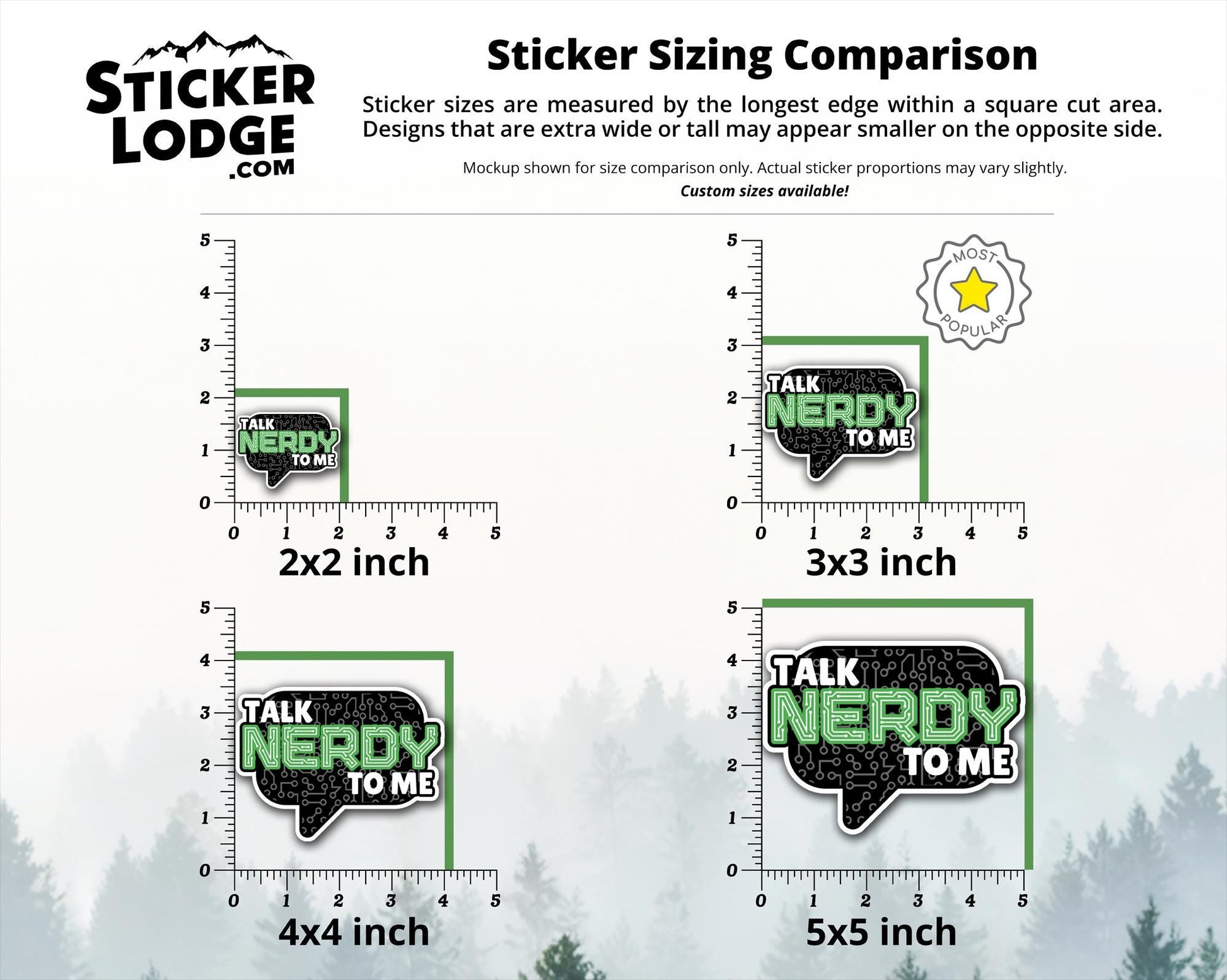 Talk Nerdy to Me Sticker Vinyl Sticker | Sticker Lodge