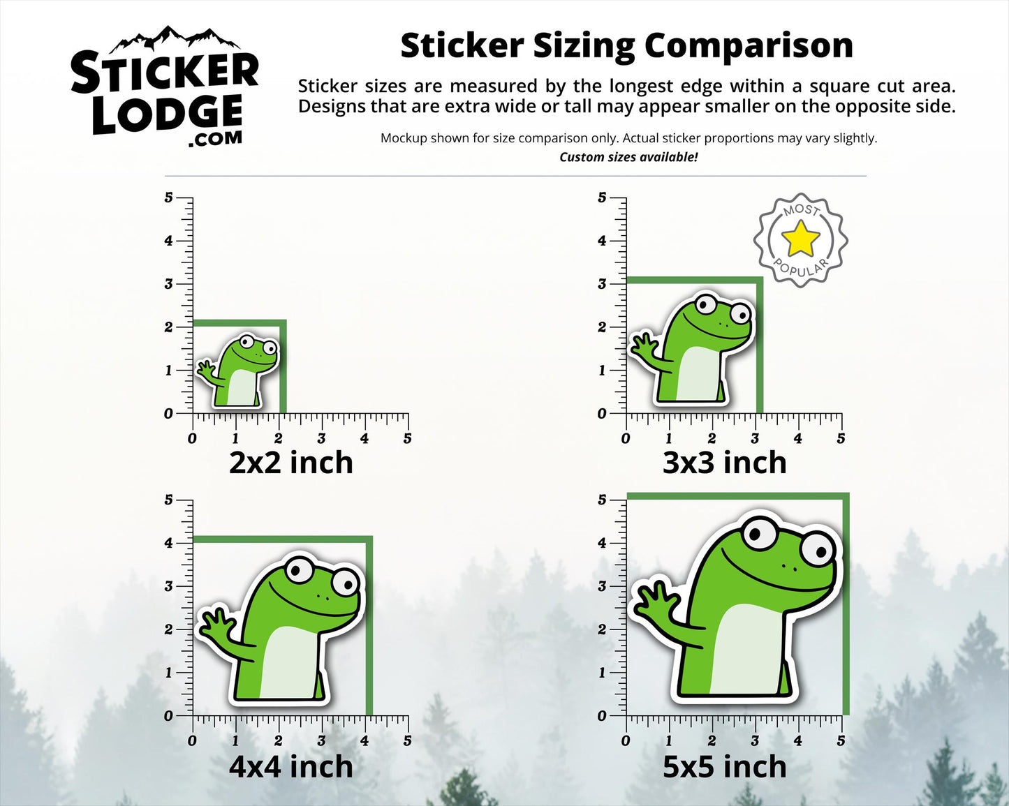 Lizard Meme Vinyl Sticker | Sticker Lodge