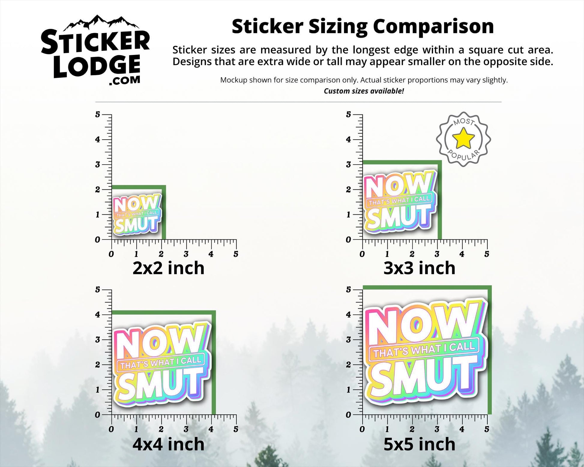 Now Thats What I Call Smut Vinyl Sticker | Sticker Lodge