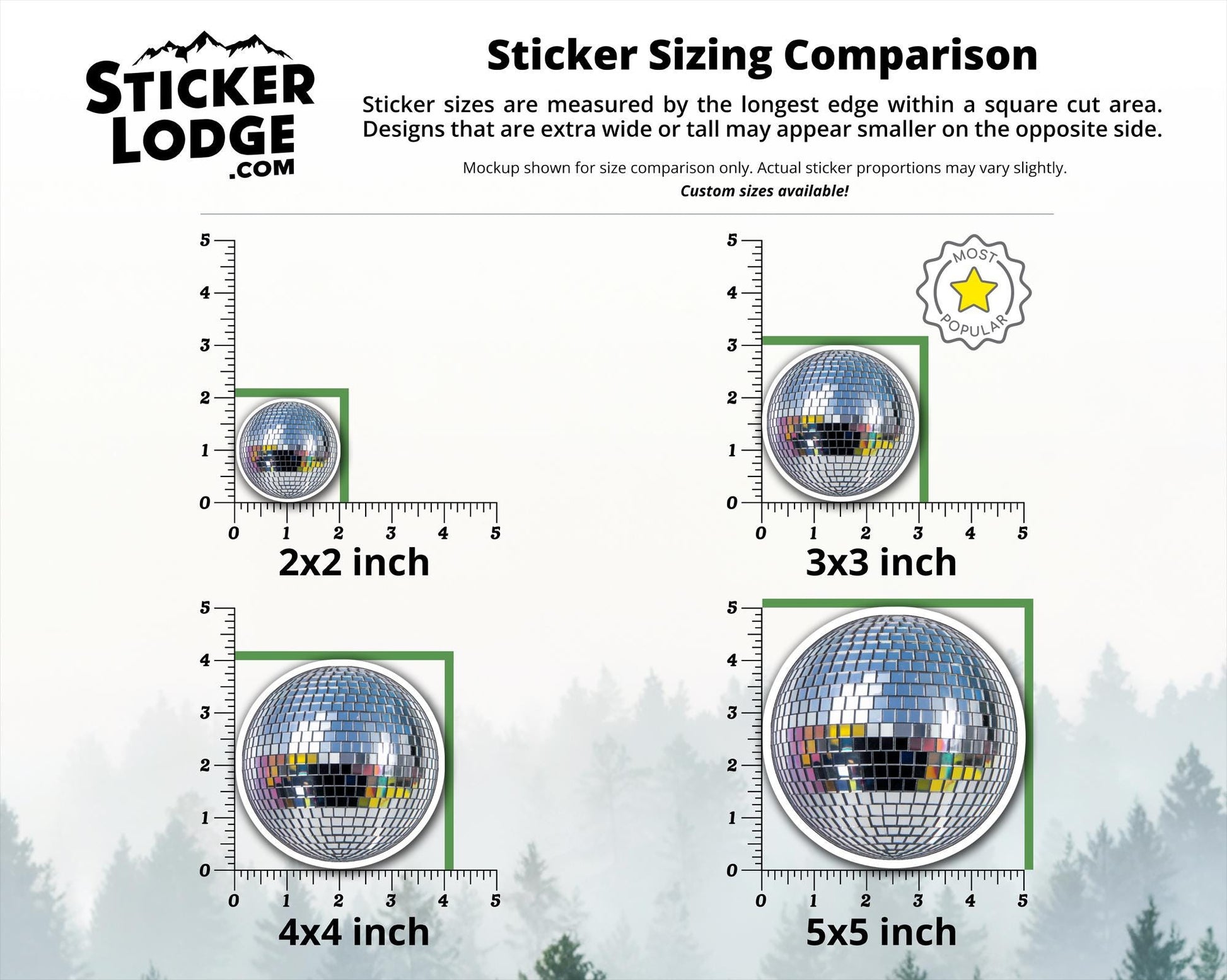 Disco Ball Vinyl Sticker | Sticker Lodge