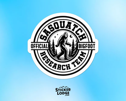 Official Bigfoot Research Team Vinyl Sticker | Sticker Lodge