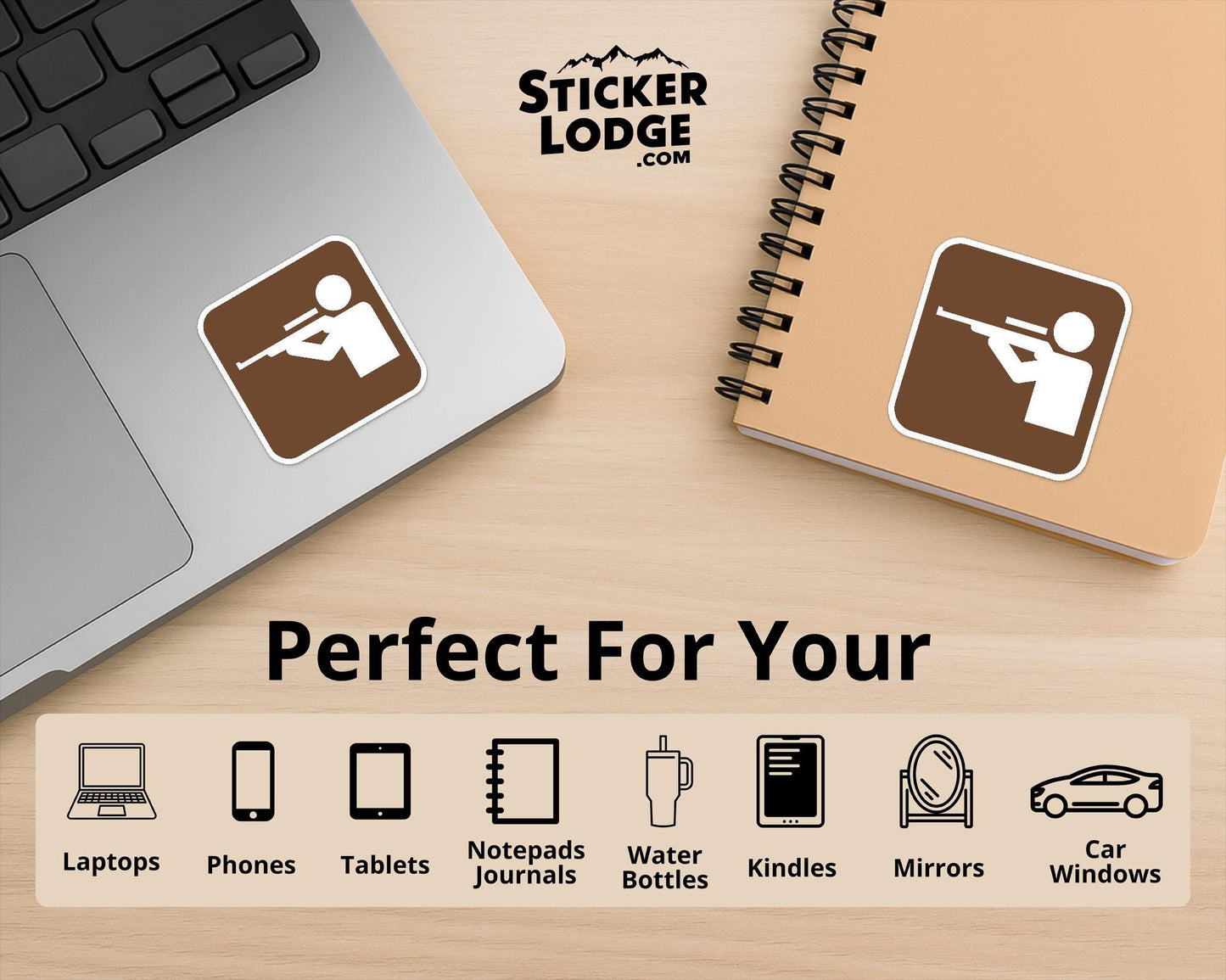 NPS Hunting Vinyl Sticker | Sticker Lodge
