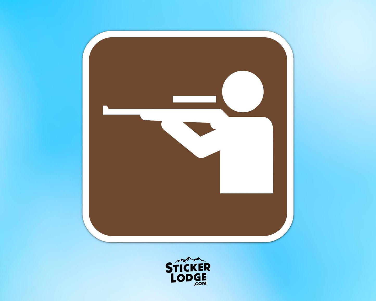 NPS Hunting Vinyl Sticker | Sticker Lodge