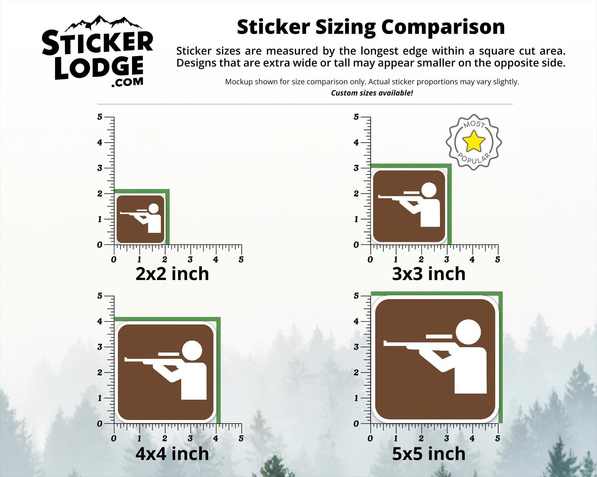 NPS Hunting Vinyl Sticker | Sticker Lodge