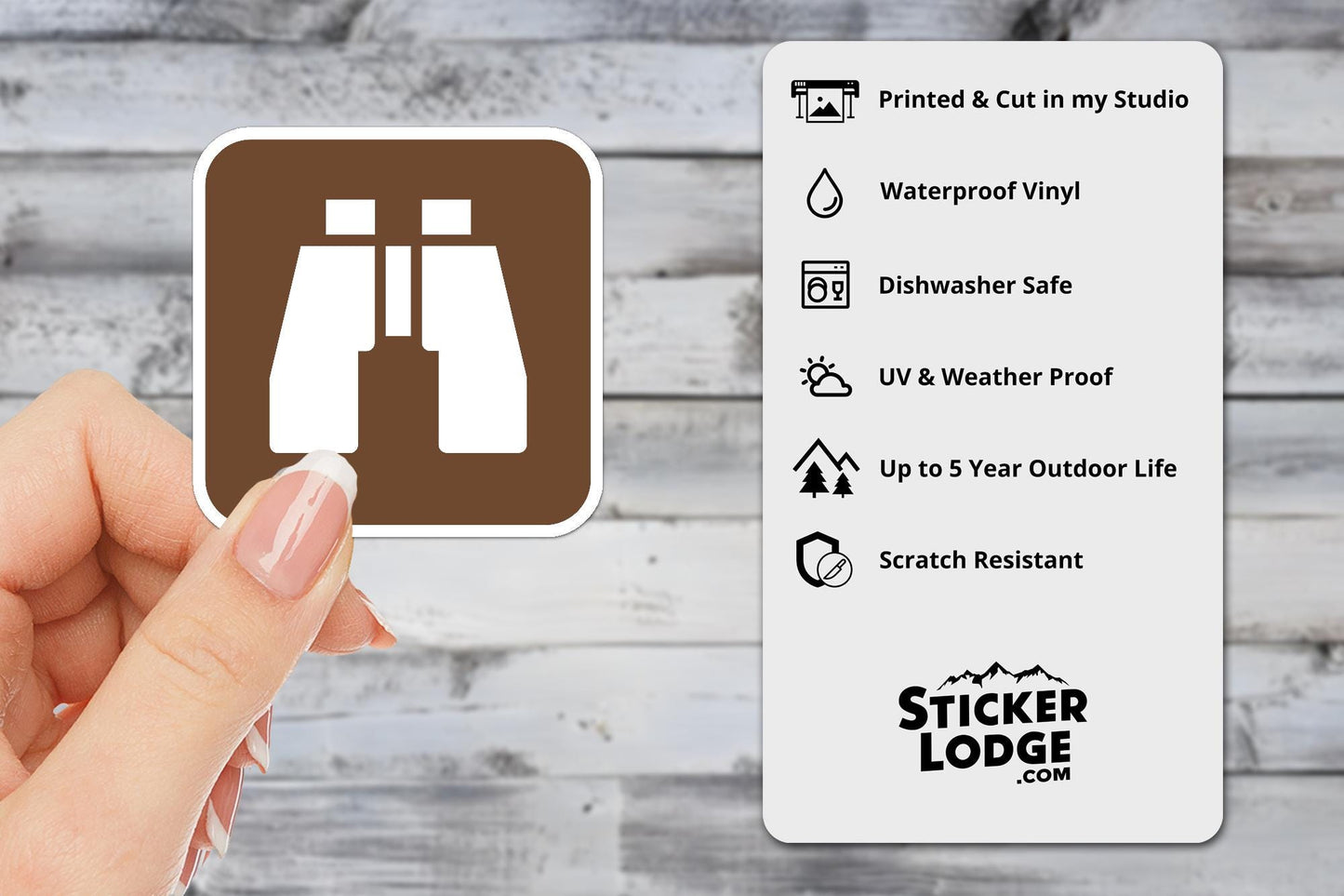 NPS Birding Vinyl Sticker | Sticker Lodge