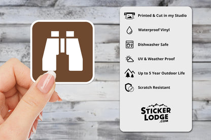 NPS Birding Vinyl Sticker | Sticker Lodge