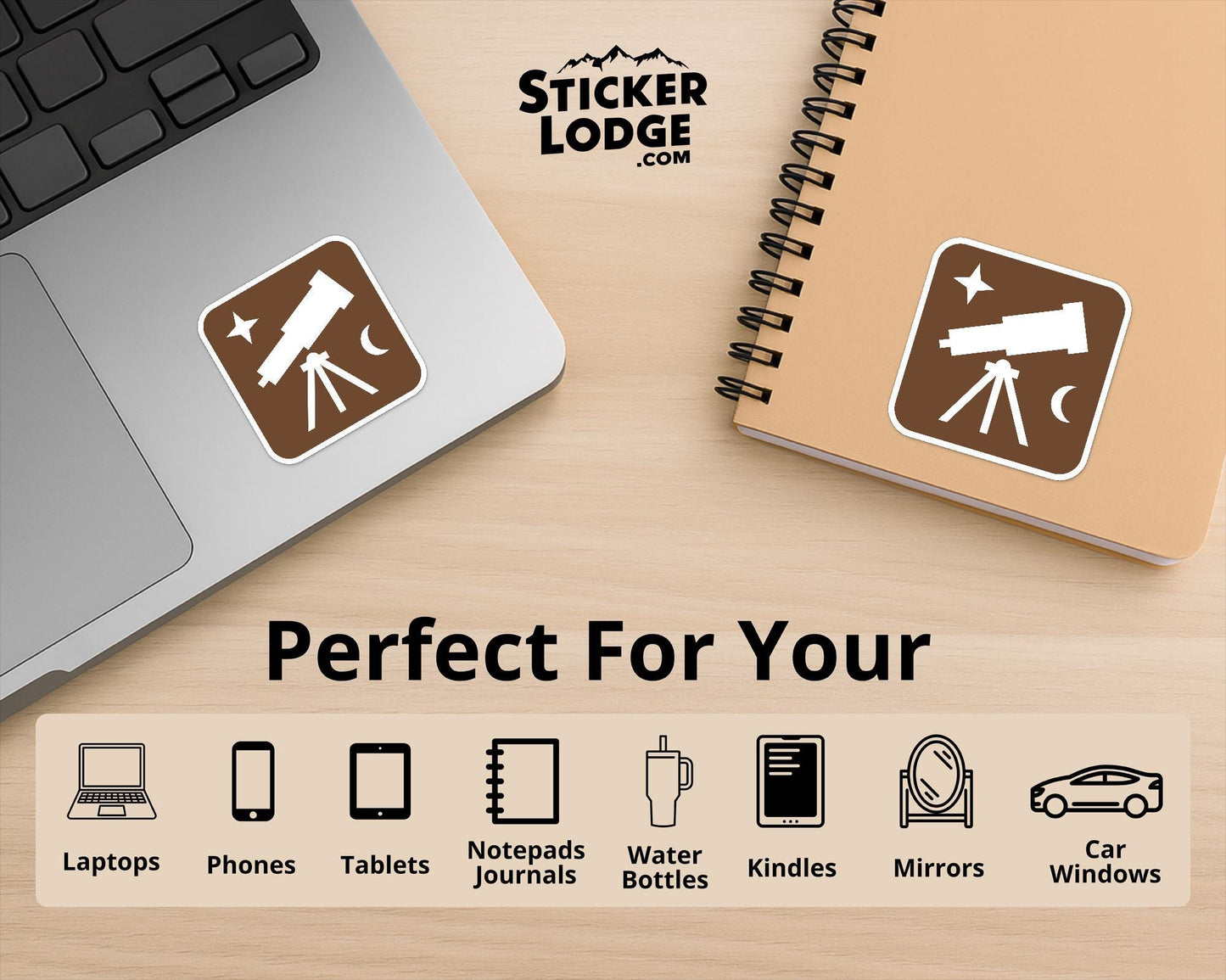 NPS Stargazing Vinyl Sticker | Sticker Lodge